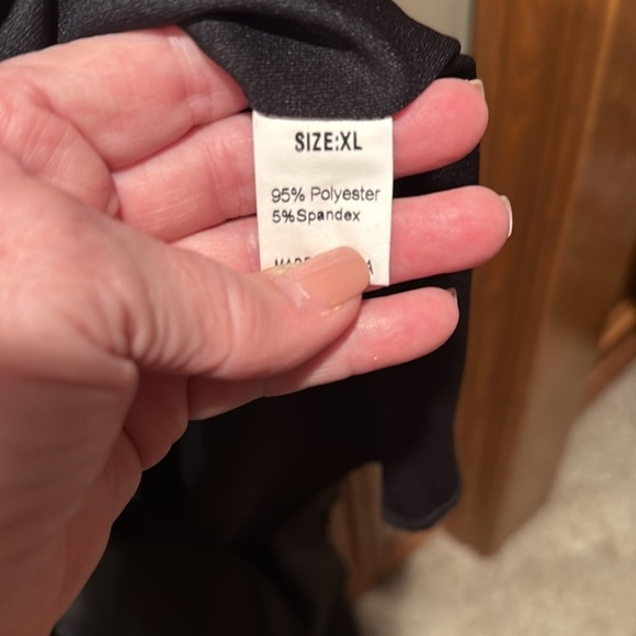 Black High Low Dress - Picture 8 of 9